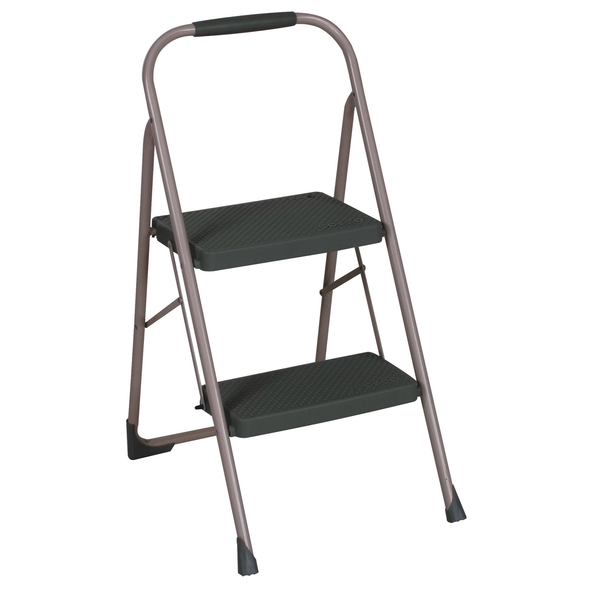Cosco Big Step Folding Stool, 2-Step, 200 lb Capacity, 22