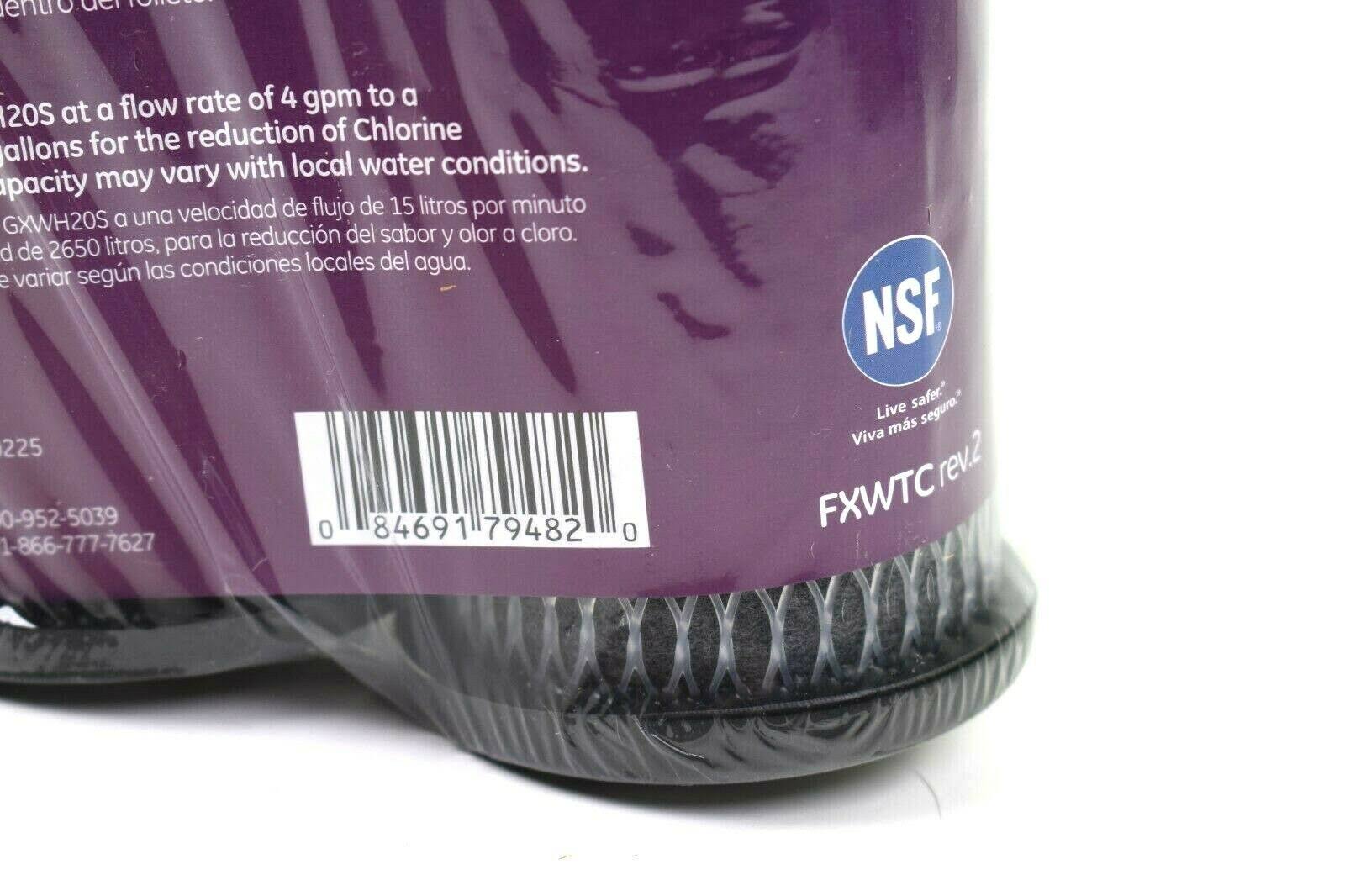 GE Household Sediment Filter- 2 filters