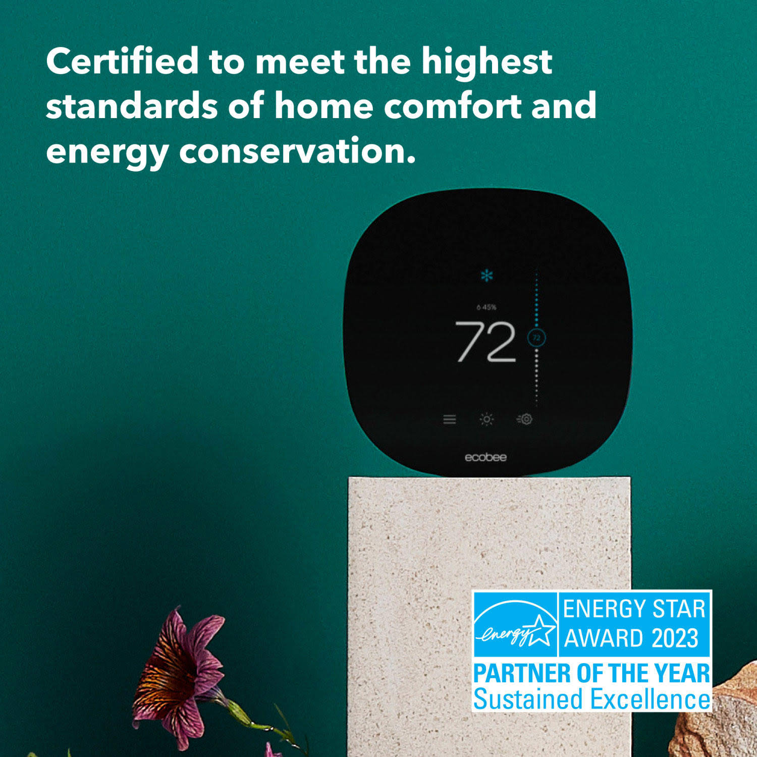 Ecobee Smart Thermostat with Whole Home Sensors