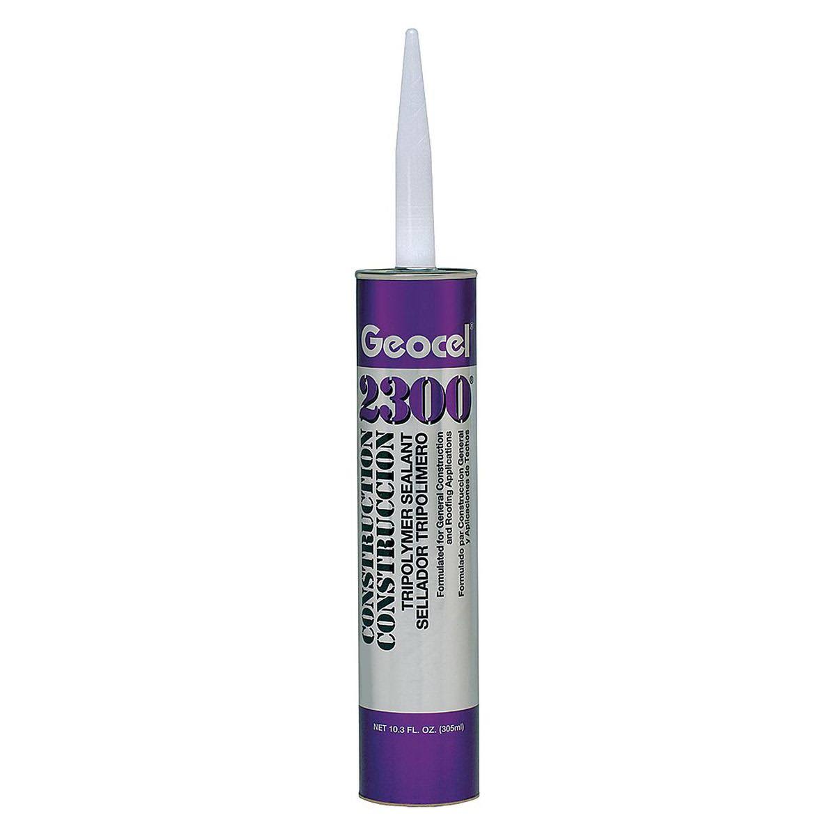Geocel 2300 10.3 oz. Clear Construction Tripolymer Sealant