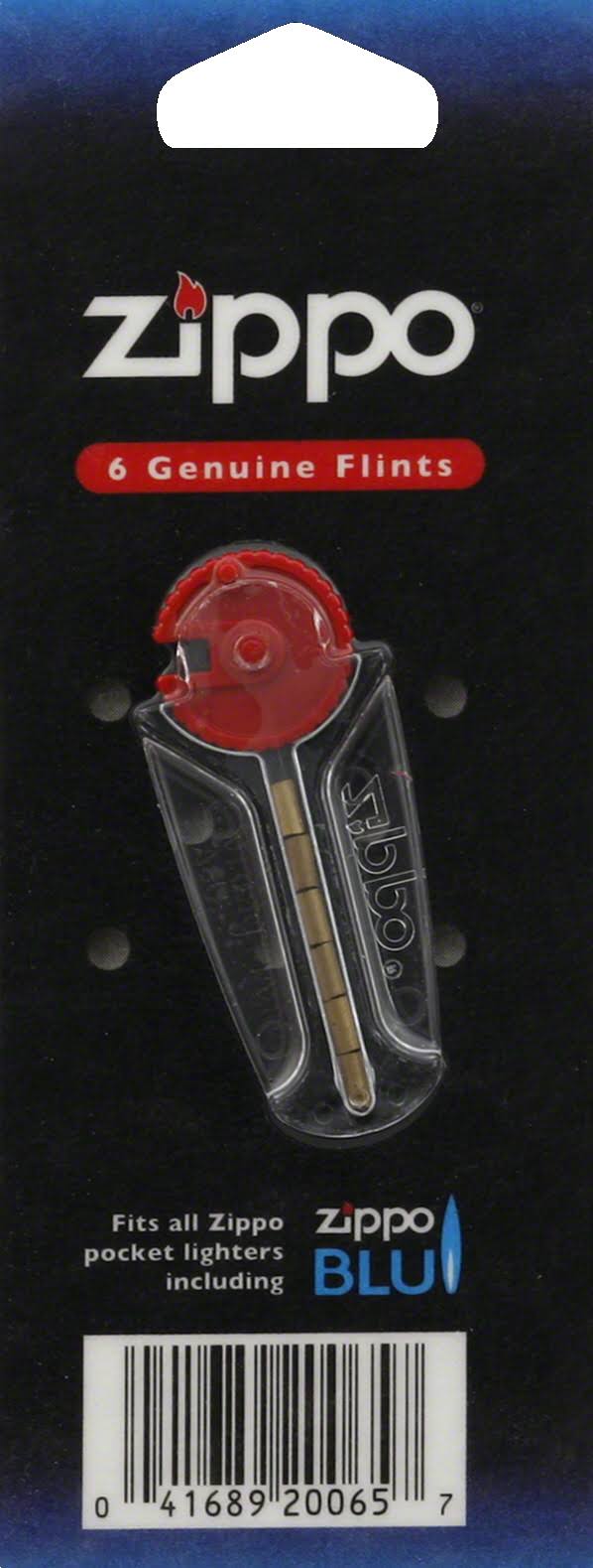 Zippo Genuine Flints- 6 flints