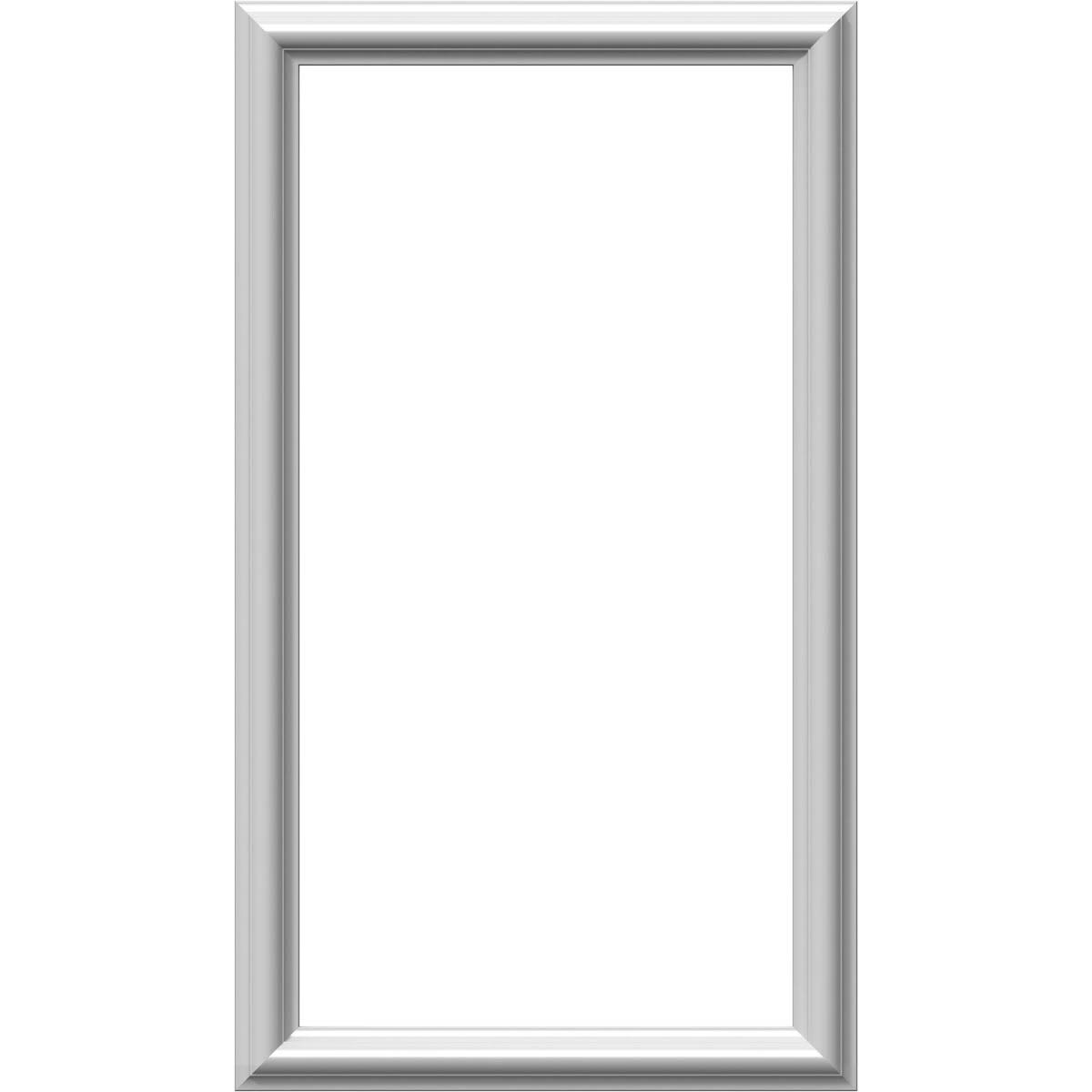 Ekena Millwork PNL16X28AS-01-CASE-2 Ashford Molded Classic Wainscot Wall Panel, 16