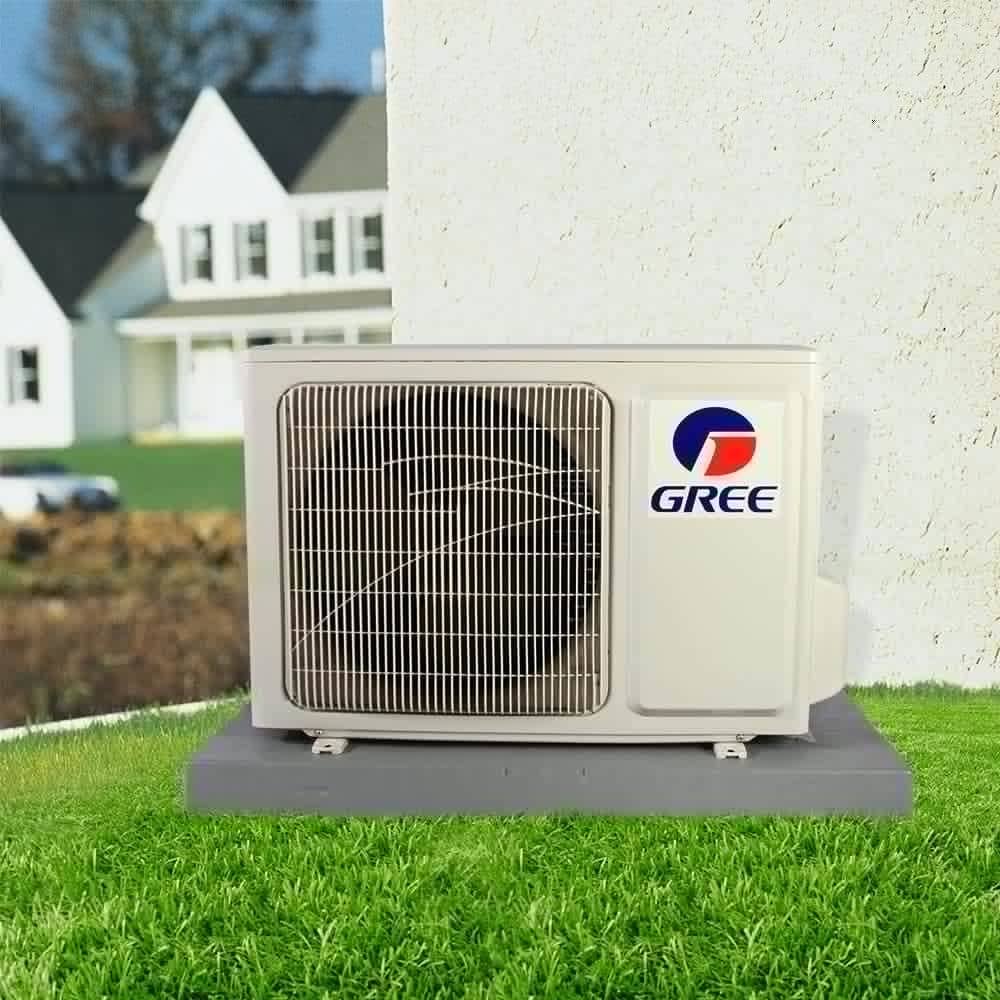 18 in. x 36 in. x 3 in. HDPE Condenser Mounting Pad for Ductless Mini