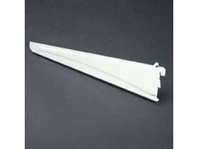 ClosetMaid White Shelf Track Bracket, White, 12