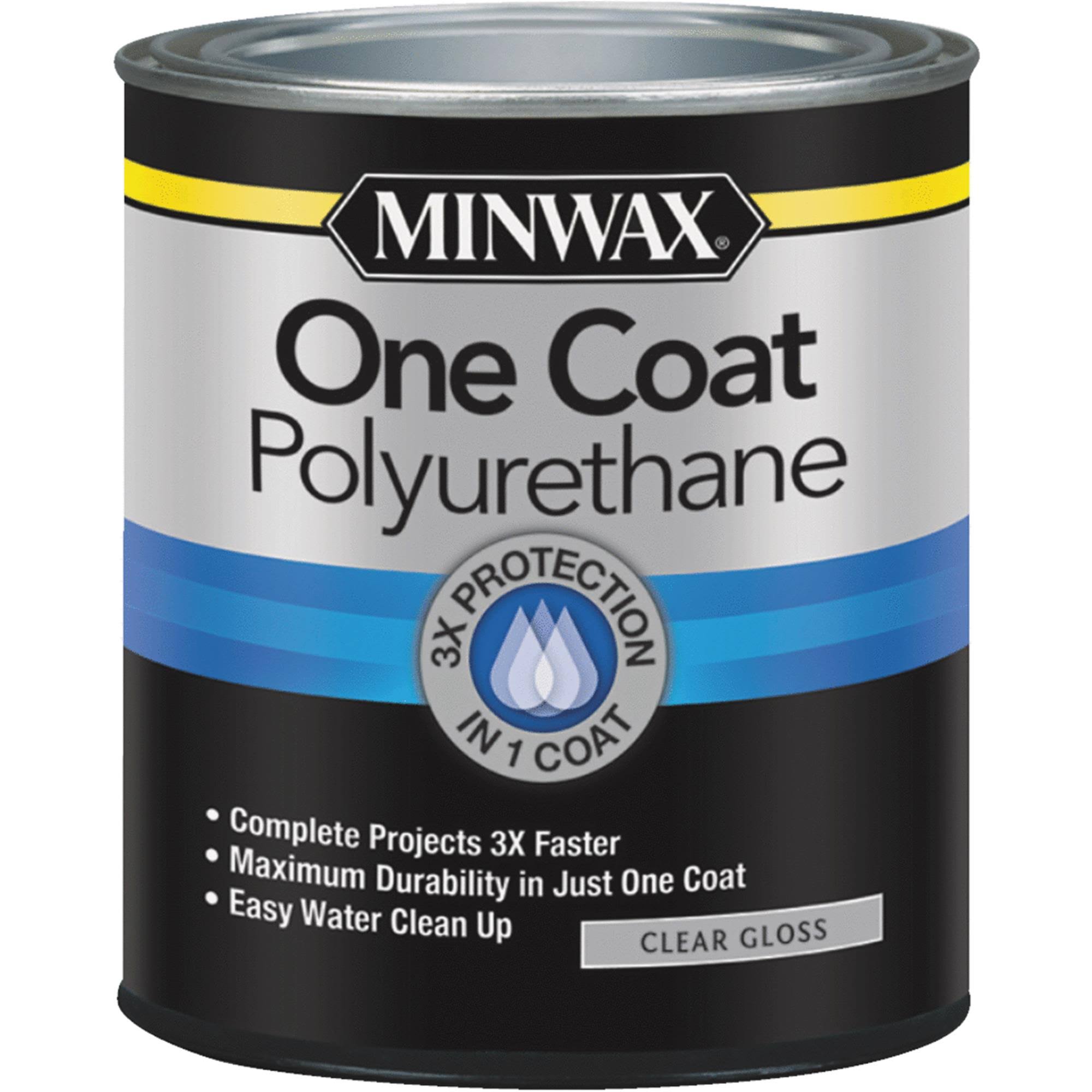 Minwax Clear Gloss One Coat Polyurethane
