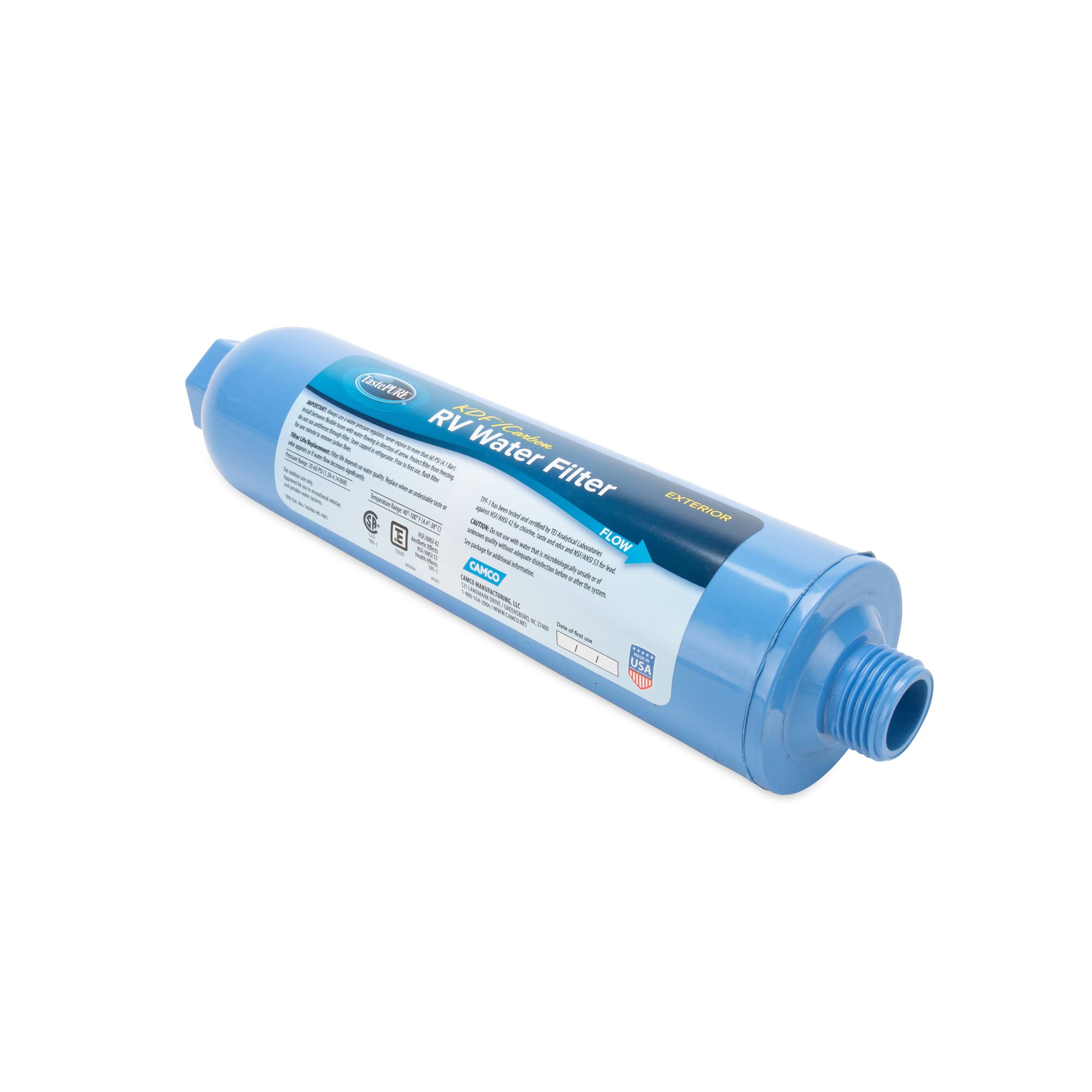 Camco TastePure Water Filter, RV/Marine