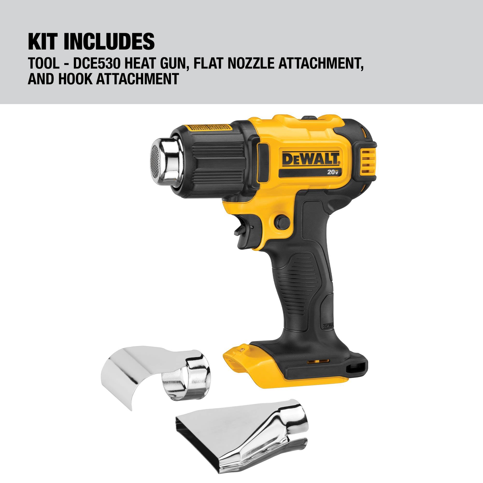 DeWalt DCE530B 20V MAX* Cordless Heat Gun (Tool Only)