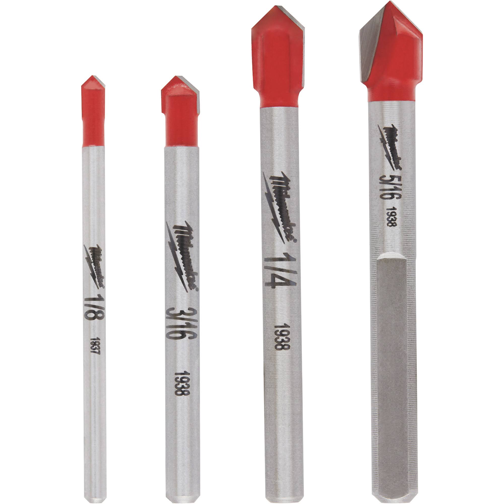 Milwaukee 48-20-8988 Glass and Tile Bit Set