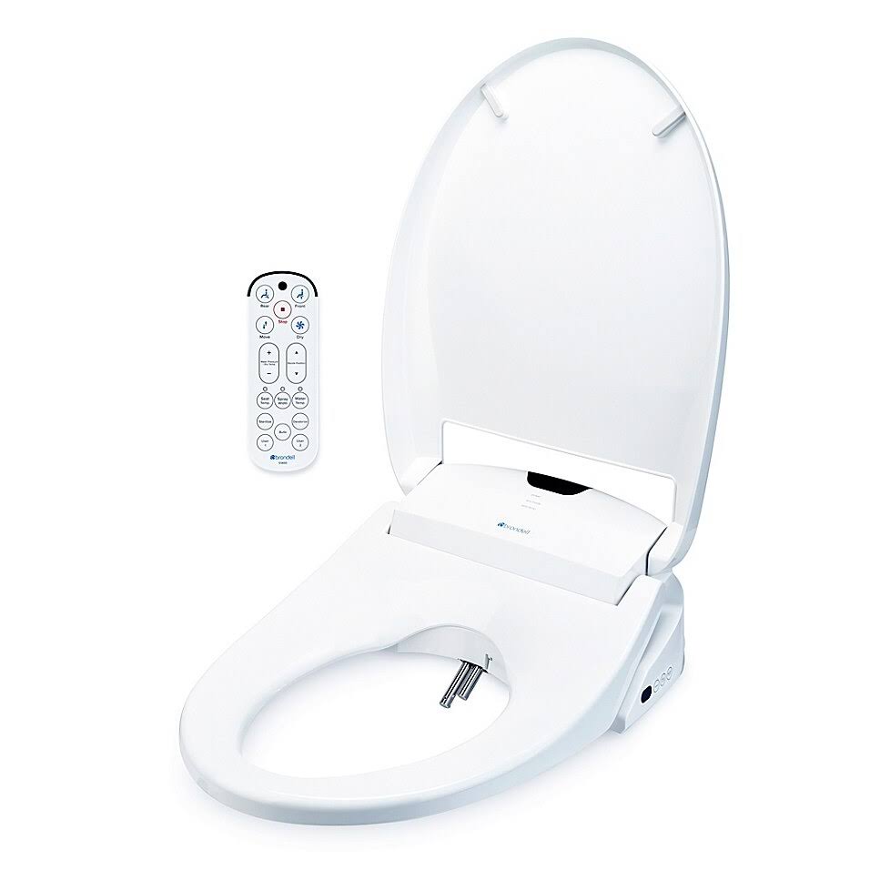 Brondell Swash 1400 Luxury Bidet Toilet Seat- Elongated- White