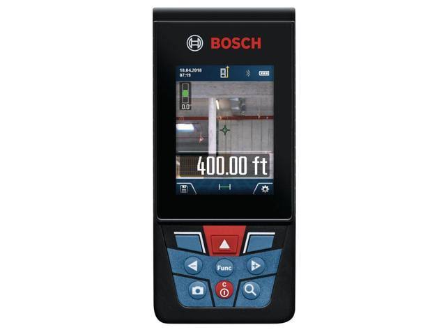 Bosch GLM 400C Blaze 400-Foot Outdoor Laser Measure with Bluetooth and Camera Viewfinder (New Open Box)