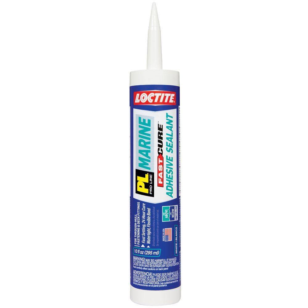 Loctite PL Marine Fast Cure Adhesive Sealant, 10.1 Ounce Cartridge (2016891)