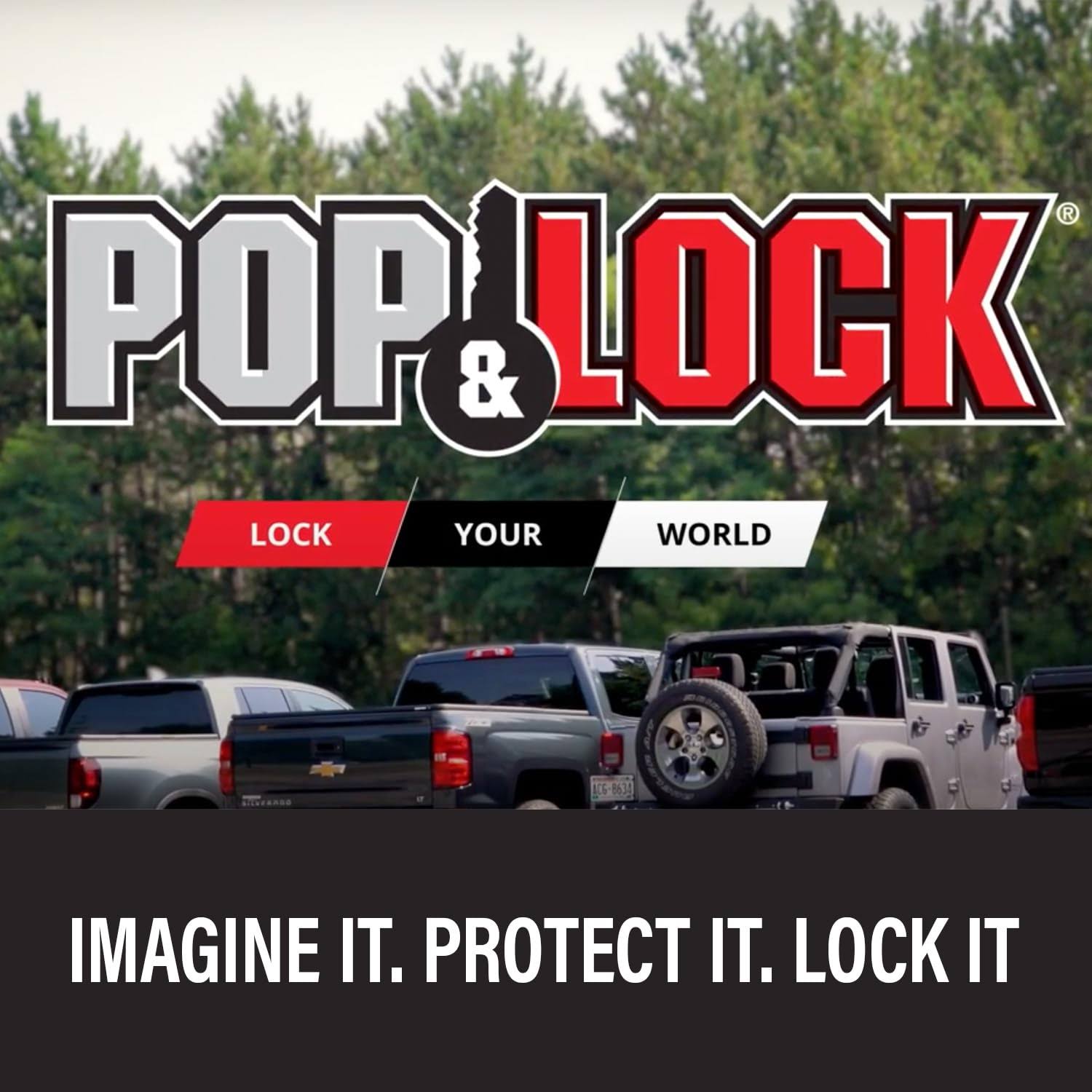 Pop & Lock PL1100 Manual Tailgate Lock