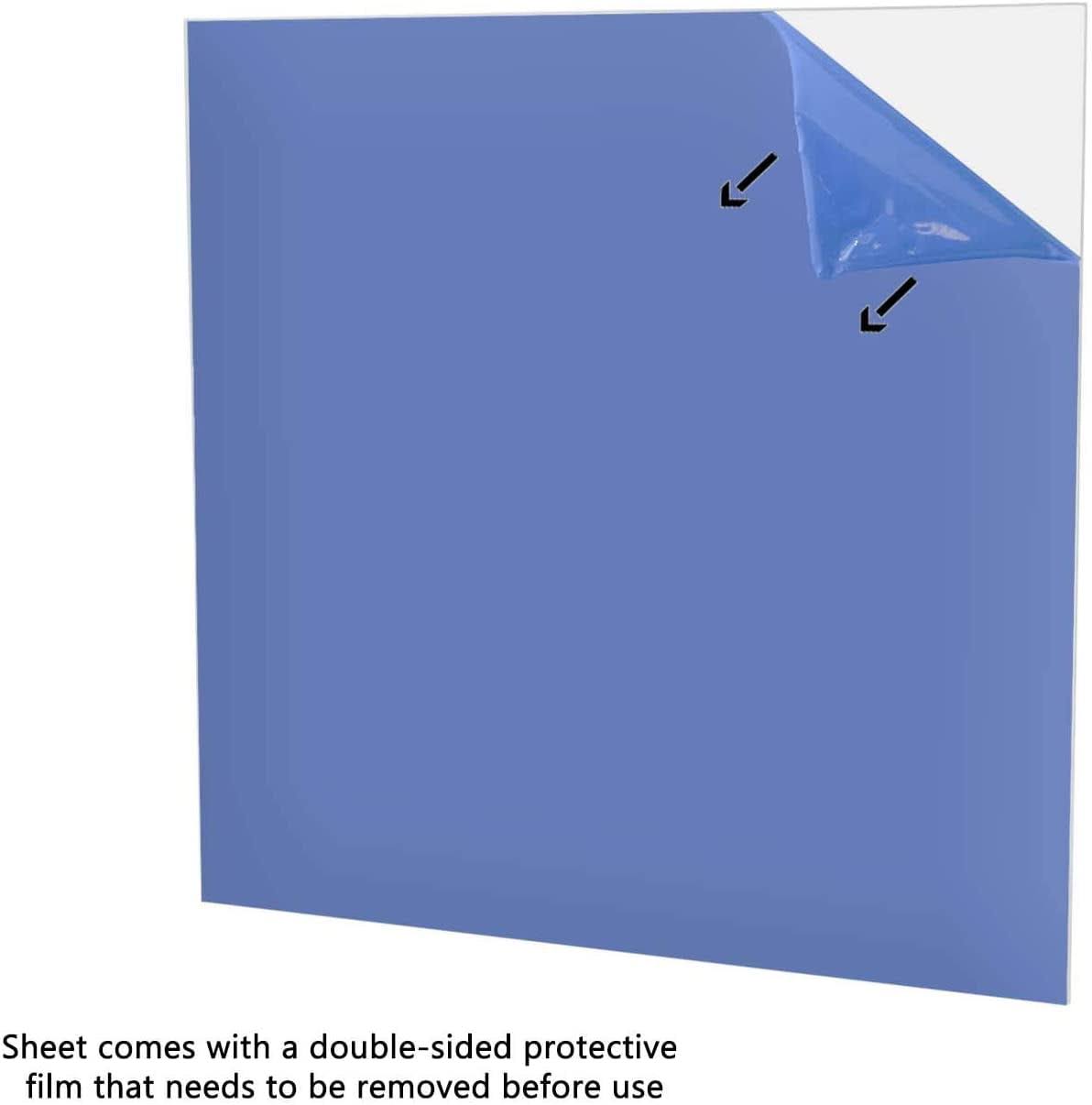 Clear Acrylic Plexiglass Sheet- 1/8