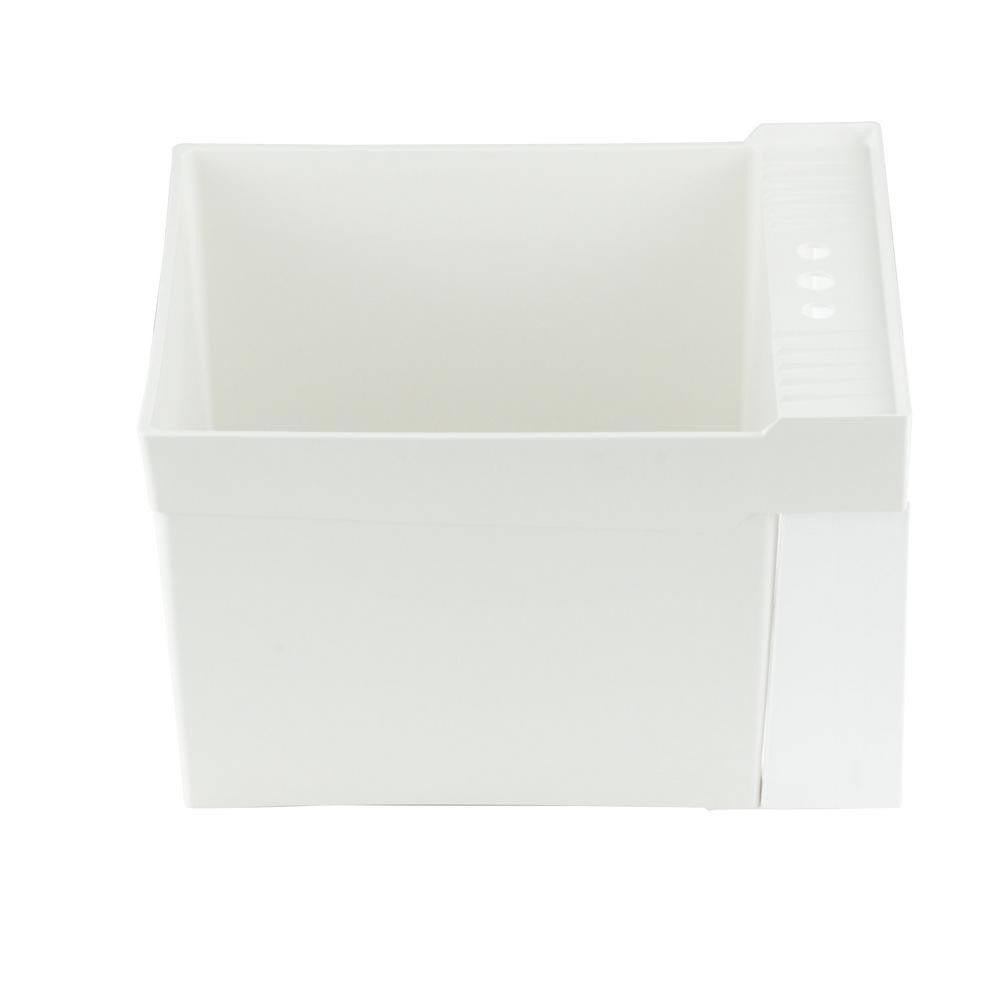 Mustee 19W Utilatub Laundry Tub Wall Mount 24-Inch x 20-inch White