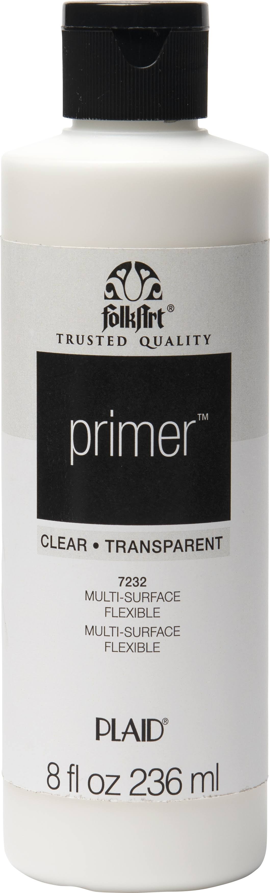 FolkArt Primer 8oz Clear