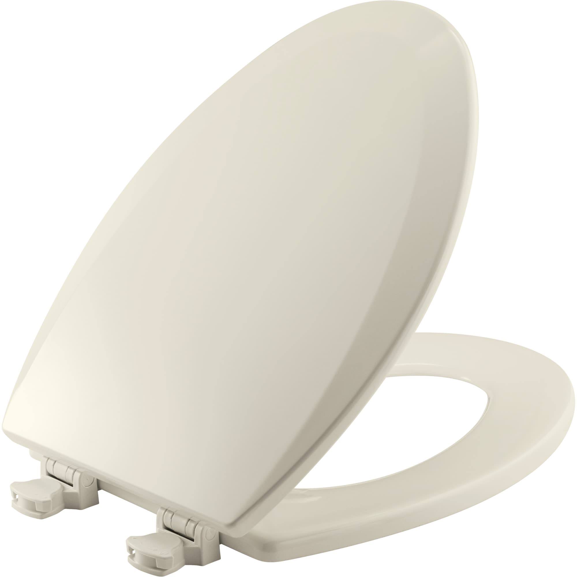 Bemis 1500EC Elongated Wood Toilet Seat Biscuit