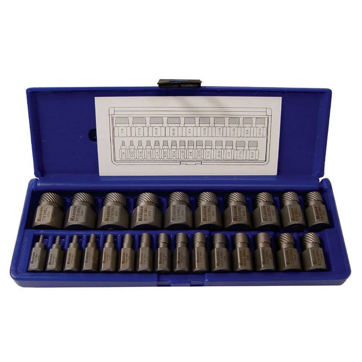 Irwin Hex-Head Multi-Spline Screw Extractor 25-Piece Set