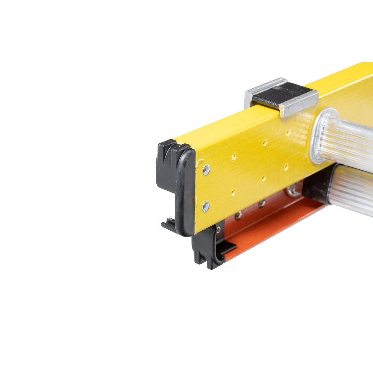 Werner Glidesafe Extension Ladder Fiberglass Tri Rung Type iA 28'