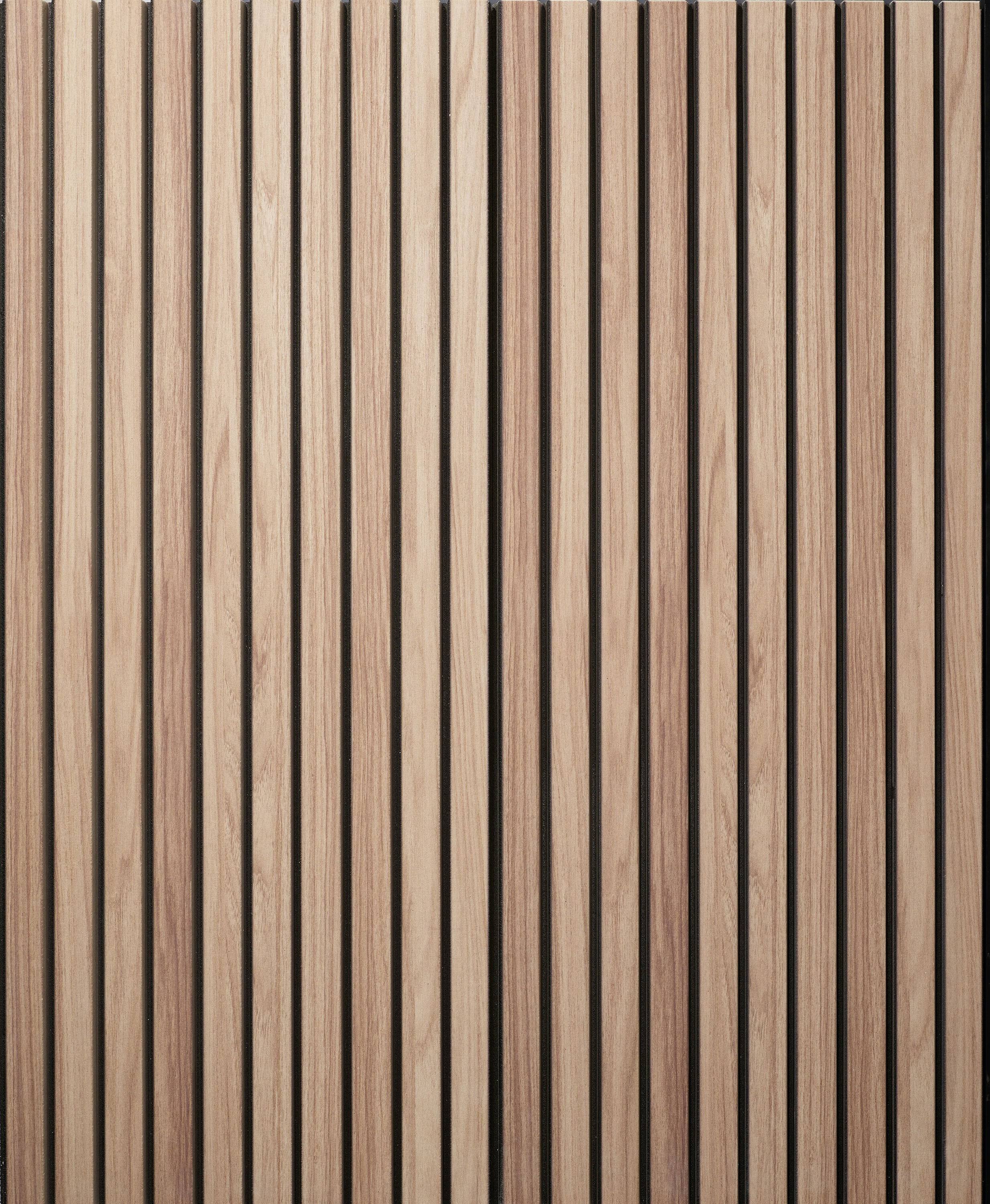 WALL!SUPPLY 0.79 in. x 20 in. x 46 in. Ultralight Linari Natural Wall Paneling (4-Pack), Brown