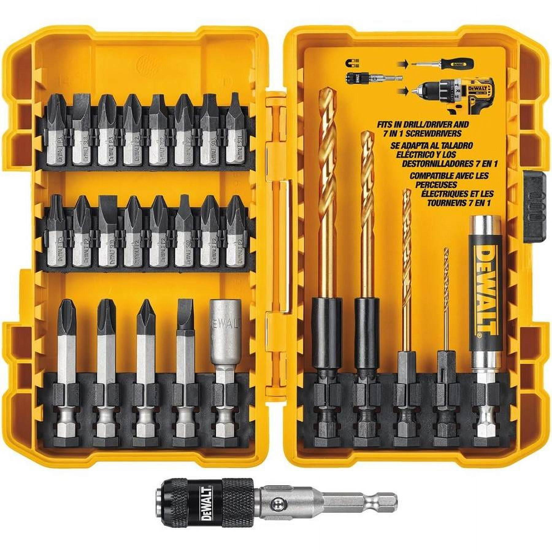 DeWalt dw2504tg Tough Grip Screwdriver Bit Set (27-Piece)