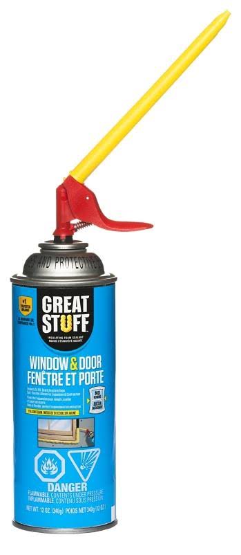 Great Stuff Window & Door Foam Sealant- 12 oz.