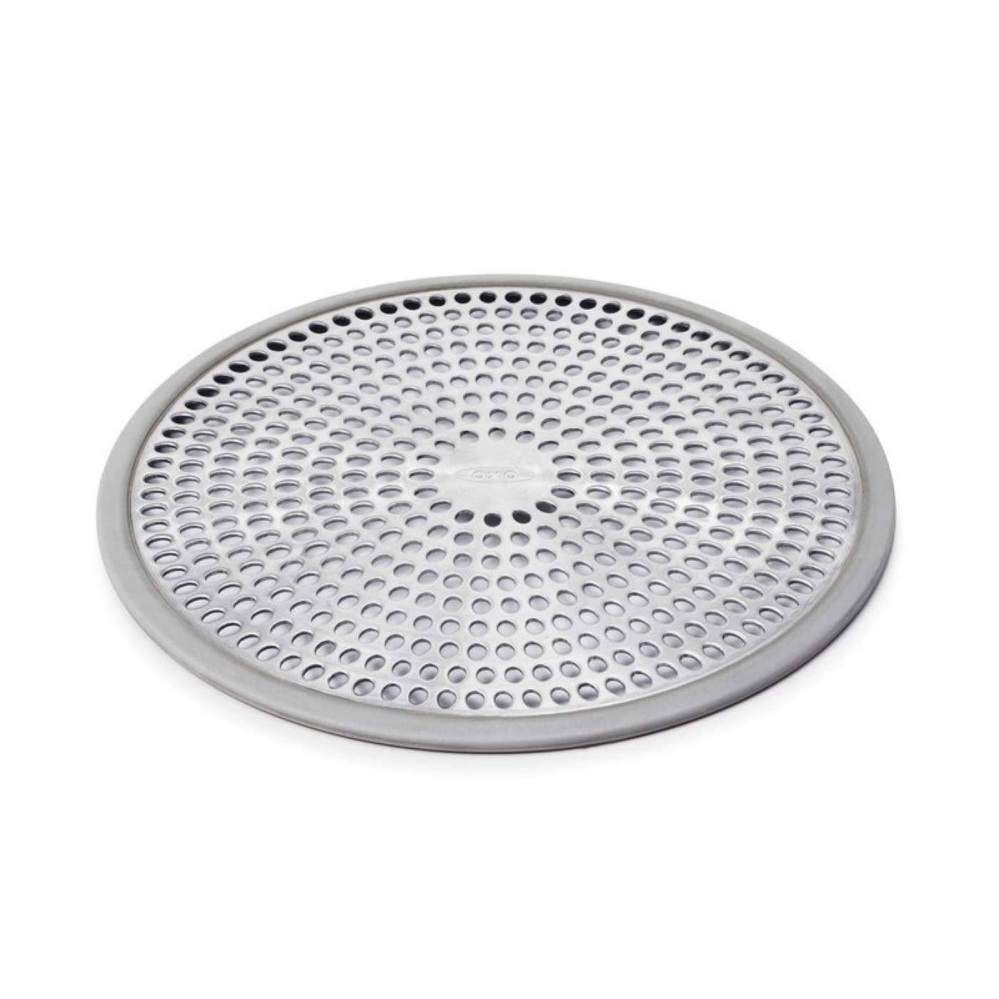 OXO Good Grips Shower Stall Drain Protector, Grey