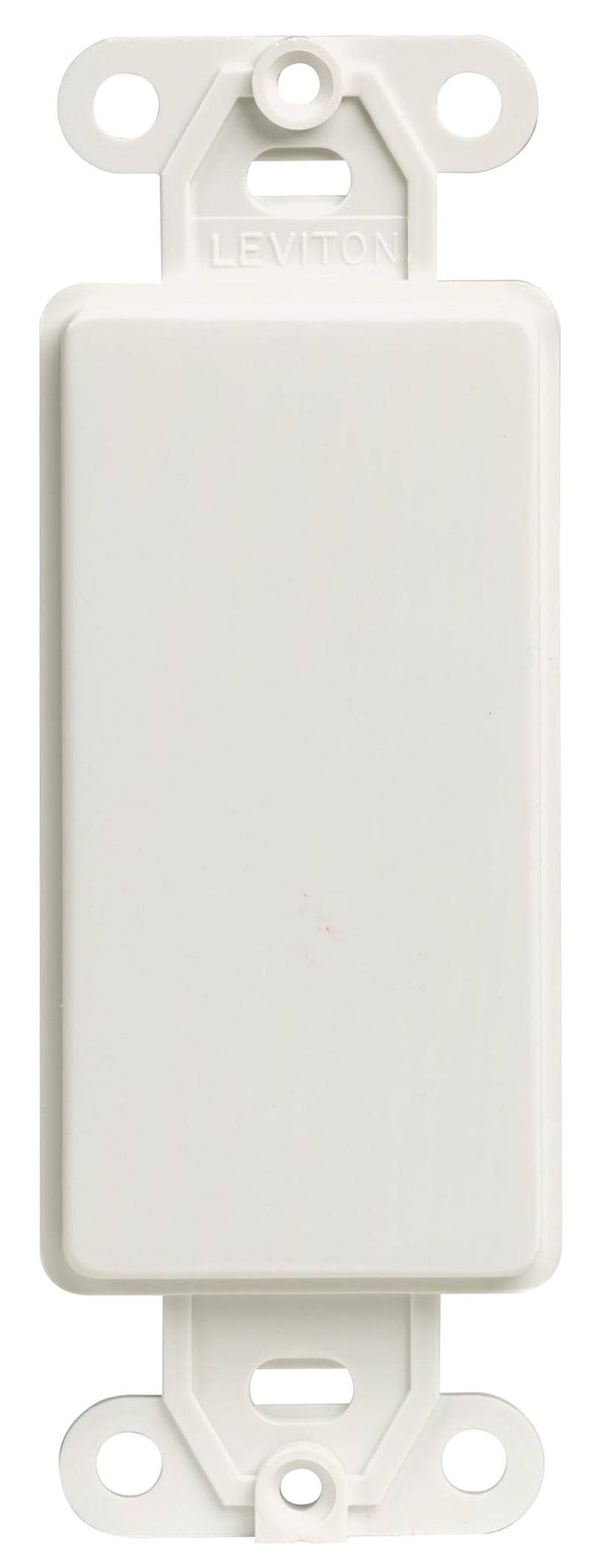 Leviton Blank Decora Insert- White