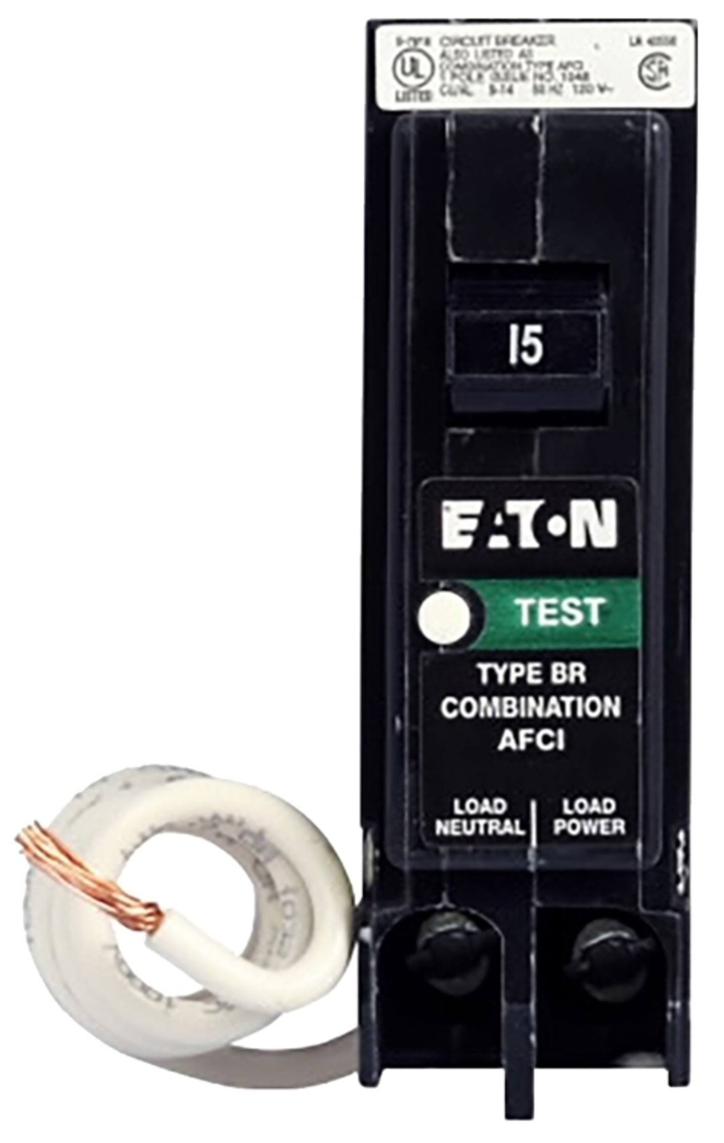 Eaton BR Combination AFCI Breaker 15 BRP115AF