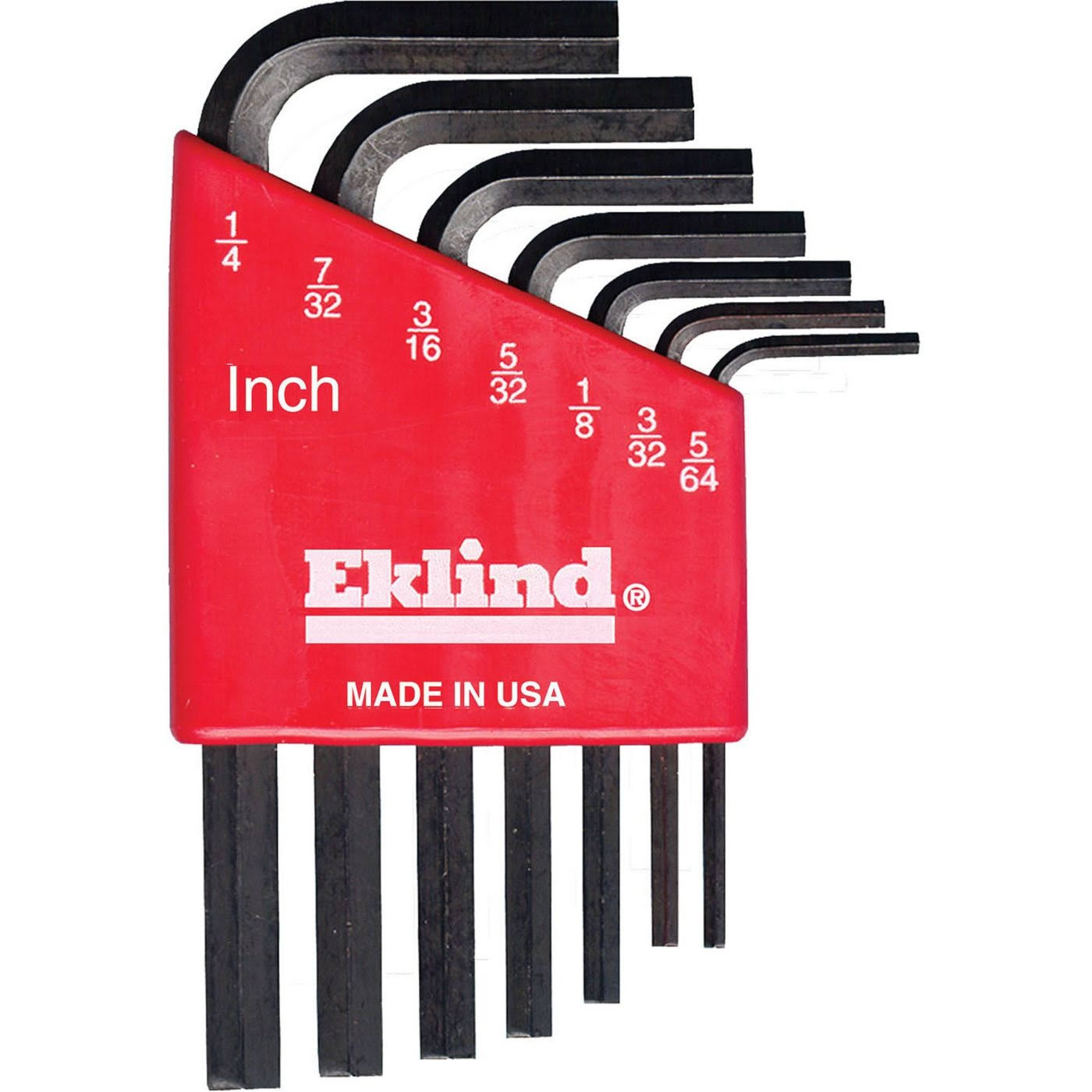 Eklind Short Arm Hex-L Key Set, 7 piece