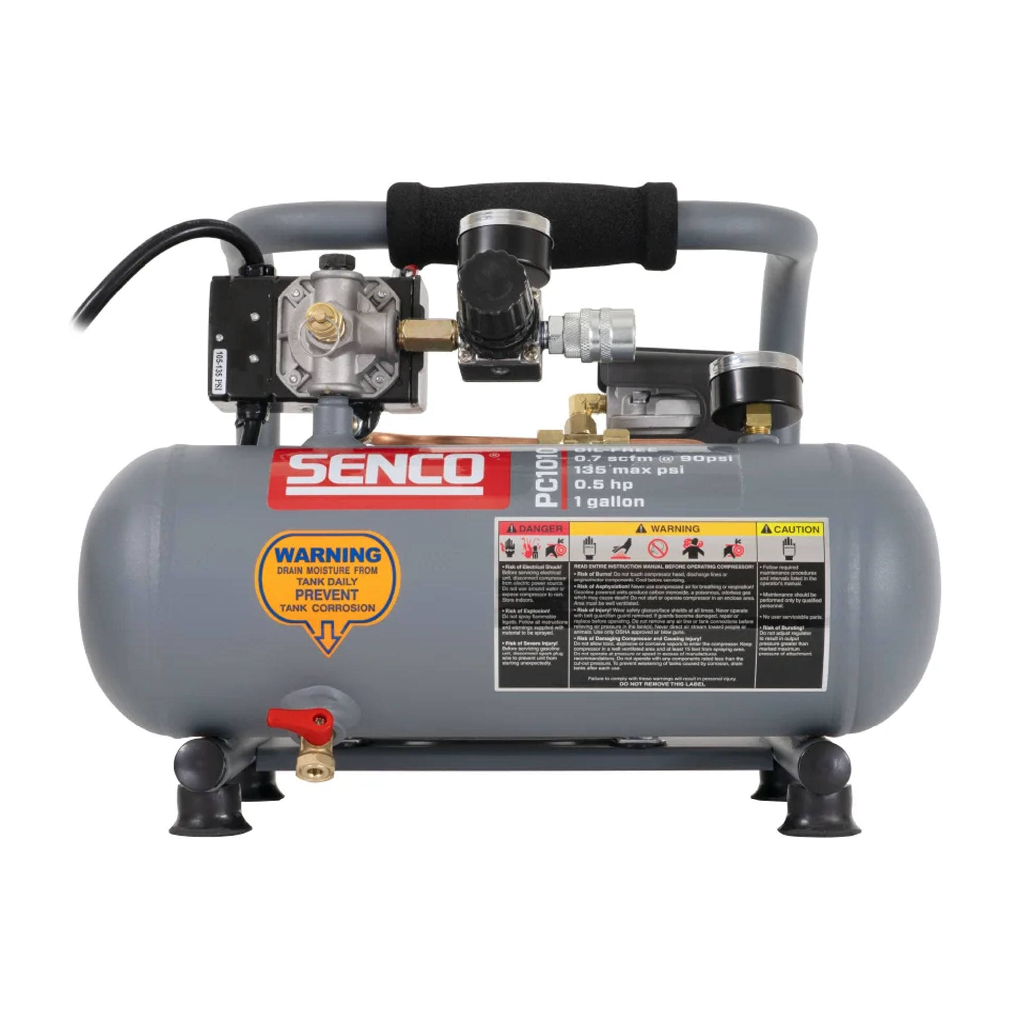 Senco PC1010 1 HP 1 Gal Air Compressor