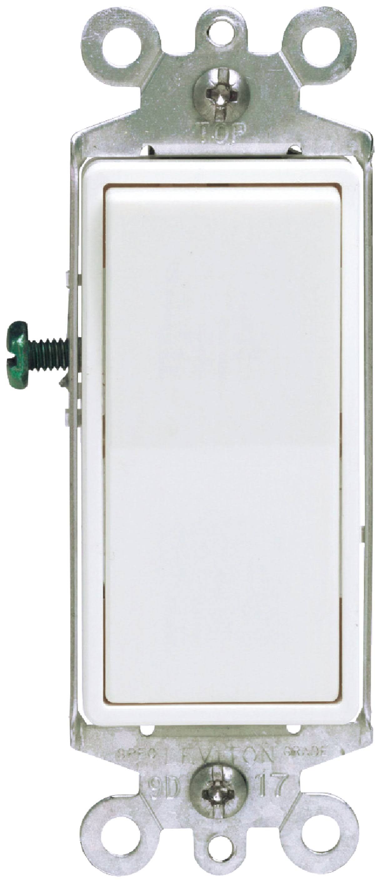 Leviton Decora 3-Way Switch- White