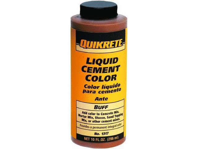 Quikrete Liquid Concrete Buff Cement- 10 fl oz bottle