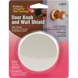 Prime-Line Wall Guard Round White