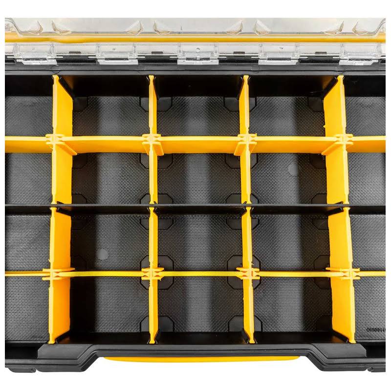 Dewalt DWST14830 20 Compartment Pro Organizer, Black/Yellow