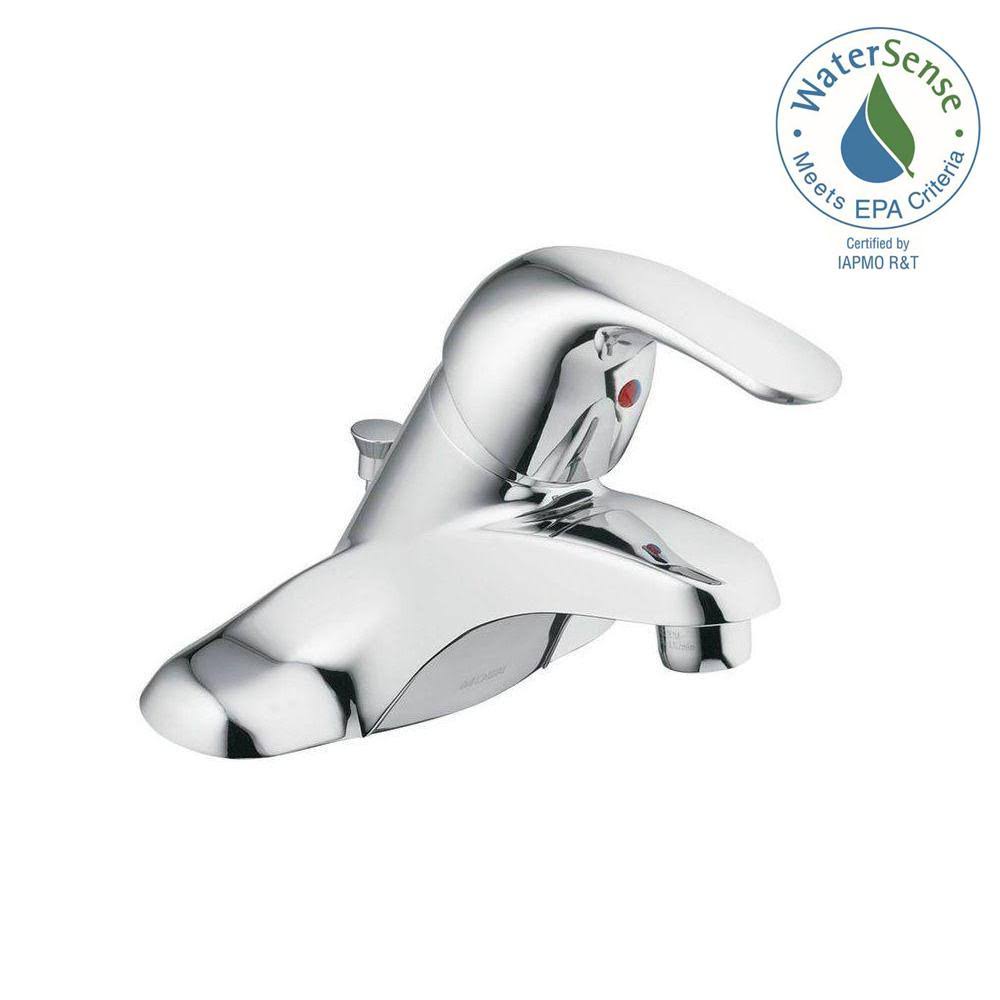Moen Adler 4 in. Centerset Single-Handle Bathroom Faucet in Chrome (2-Pack)