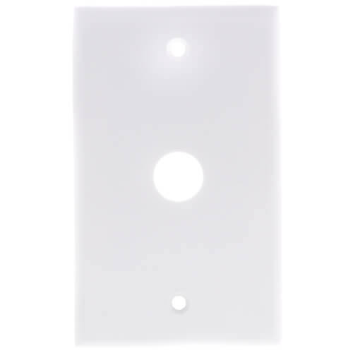 Leviton 88017 Standard Size Telephone/Cable Wall Plate, White