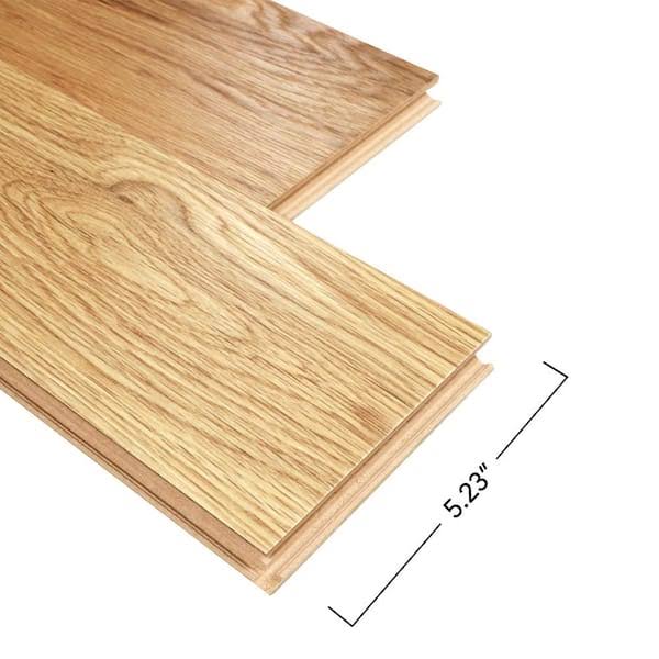Pergo Defense+ Classic Deco Oak 14 mm T x 5.2 in. W Waterproof Laminate Wood Flooring (13.7 sqft/case)