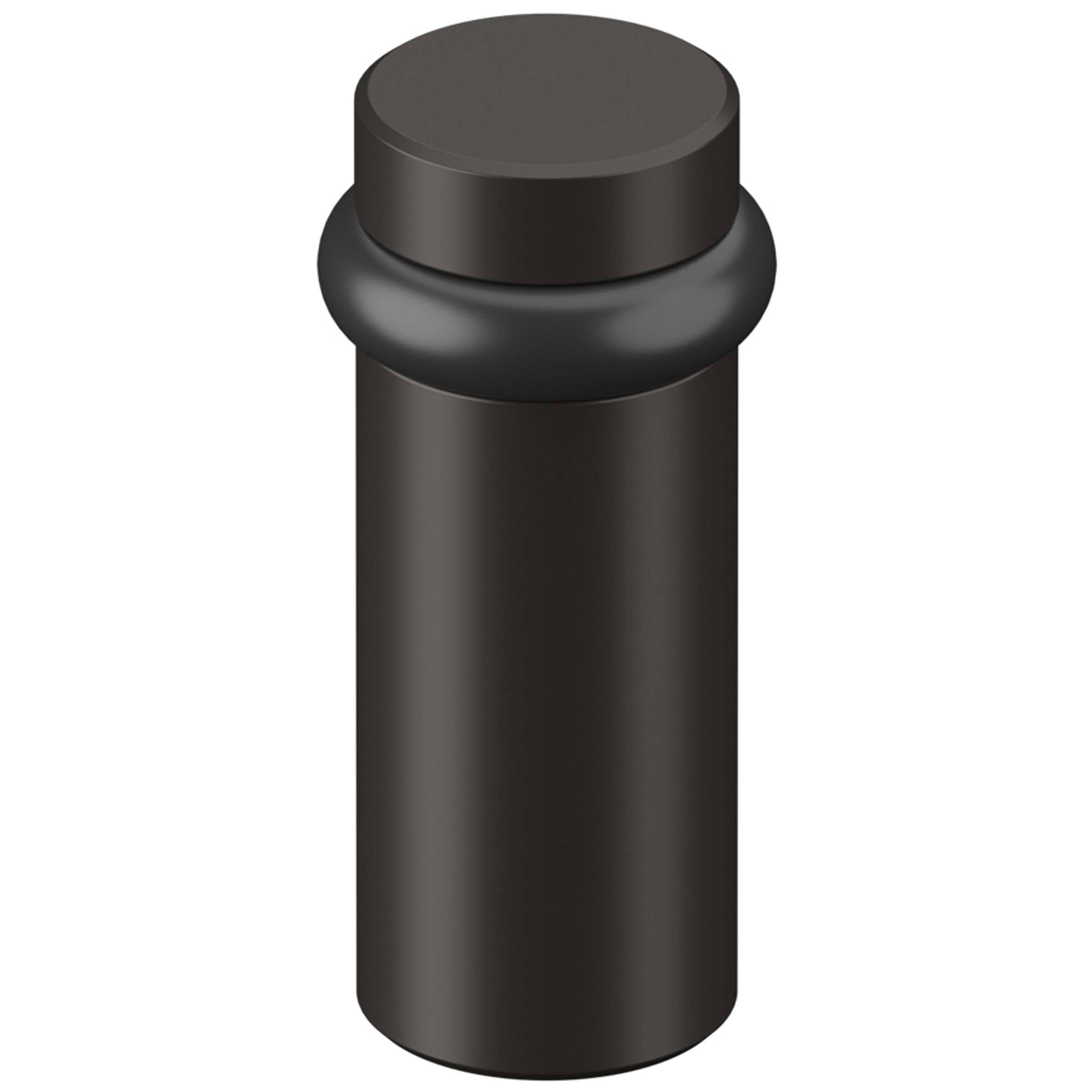 Deltana Round Universal Floor Bumper 3 inch, Solid Brass (Oil-Rubbed Bronze)