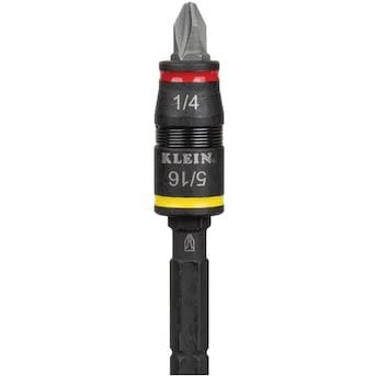 Klein Tools 7-in-1 Impact Flip Socket Set 7-Piece Standard (SAE) Set Drive Set 6-Point Impact Socket Set 32933G