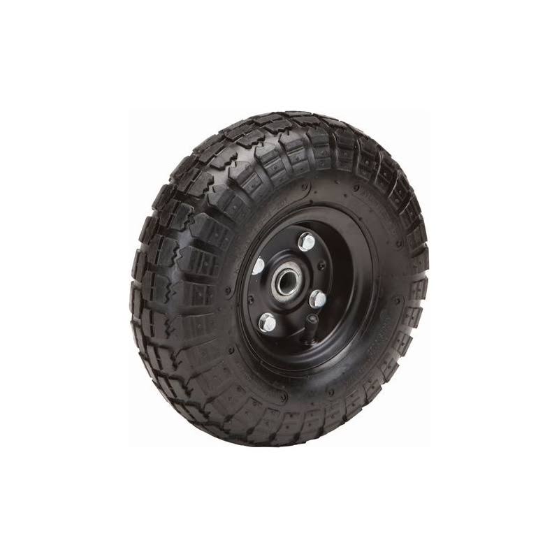 Haul Master 30900 10 in. Pneumatic Tire with White Hub