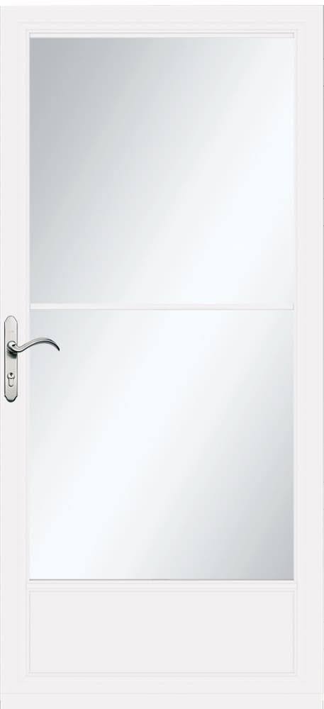 Pella Select Satin Nickel Storm Door Matching Handleset 9099617