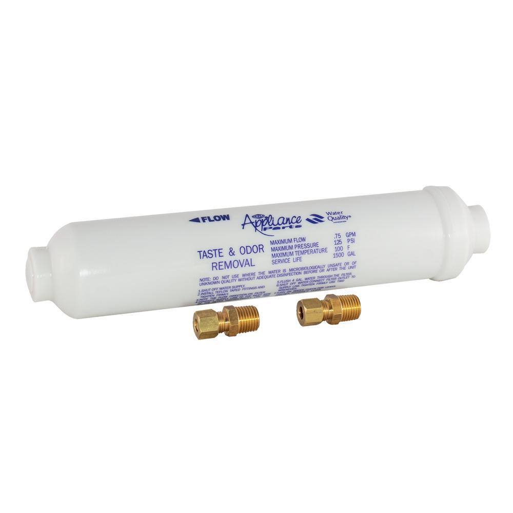Ez-flo 10 in. Taste and Odor Inline Water Filter 60461n