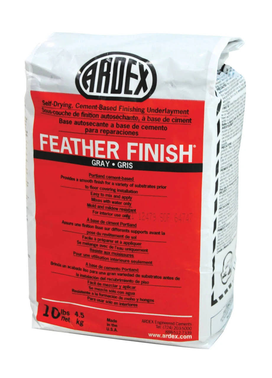 Ardex Feather Finish White/Blanco Self-Drying Cement Based Bag 10 lbs (1, White)