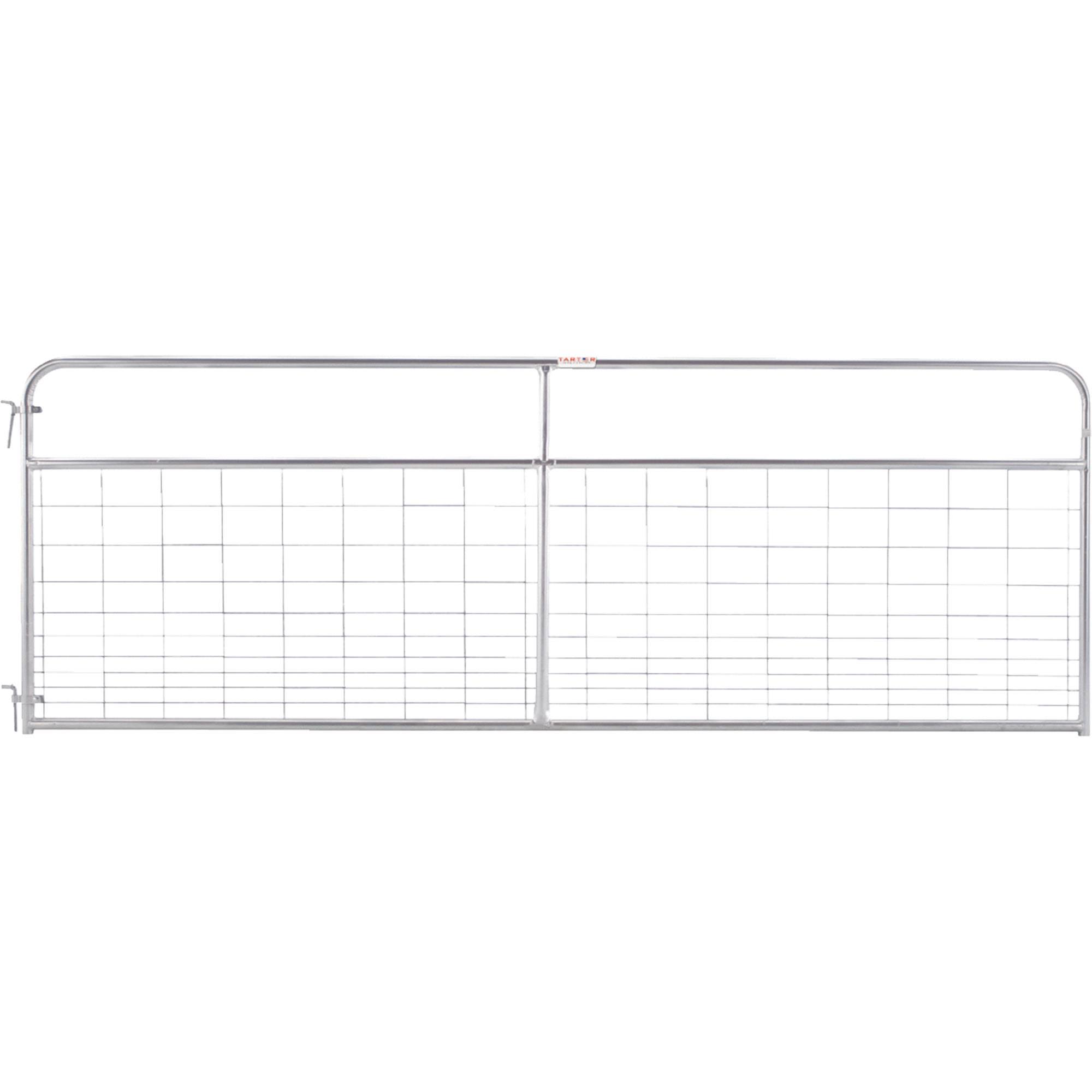 Tarter 8' Galvanized Wire Filled Tube Gate- WG8