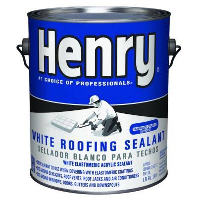 Henry Company White Roof Sealant- 1 gal canister