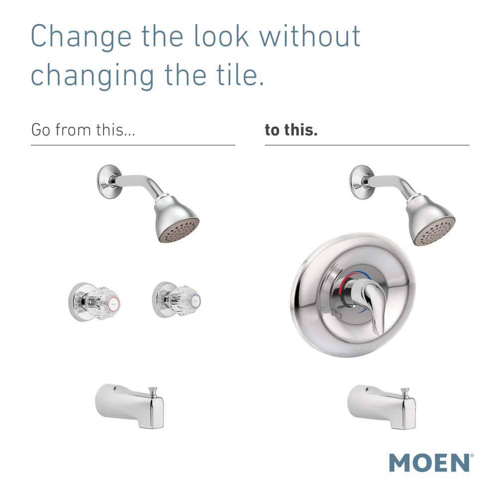 Moen L2369EP Chateau Chrome Posi-Temp Tub/Shower