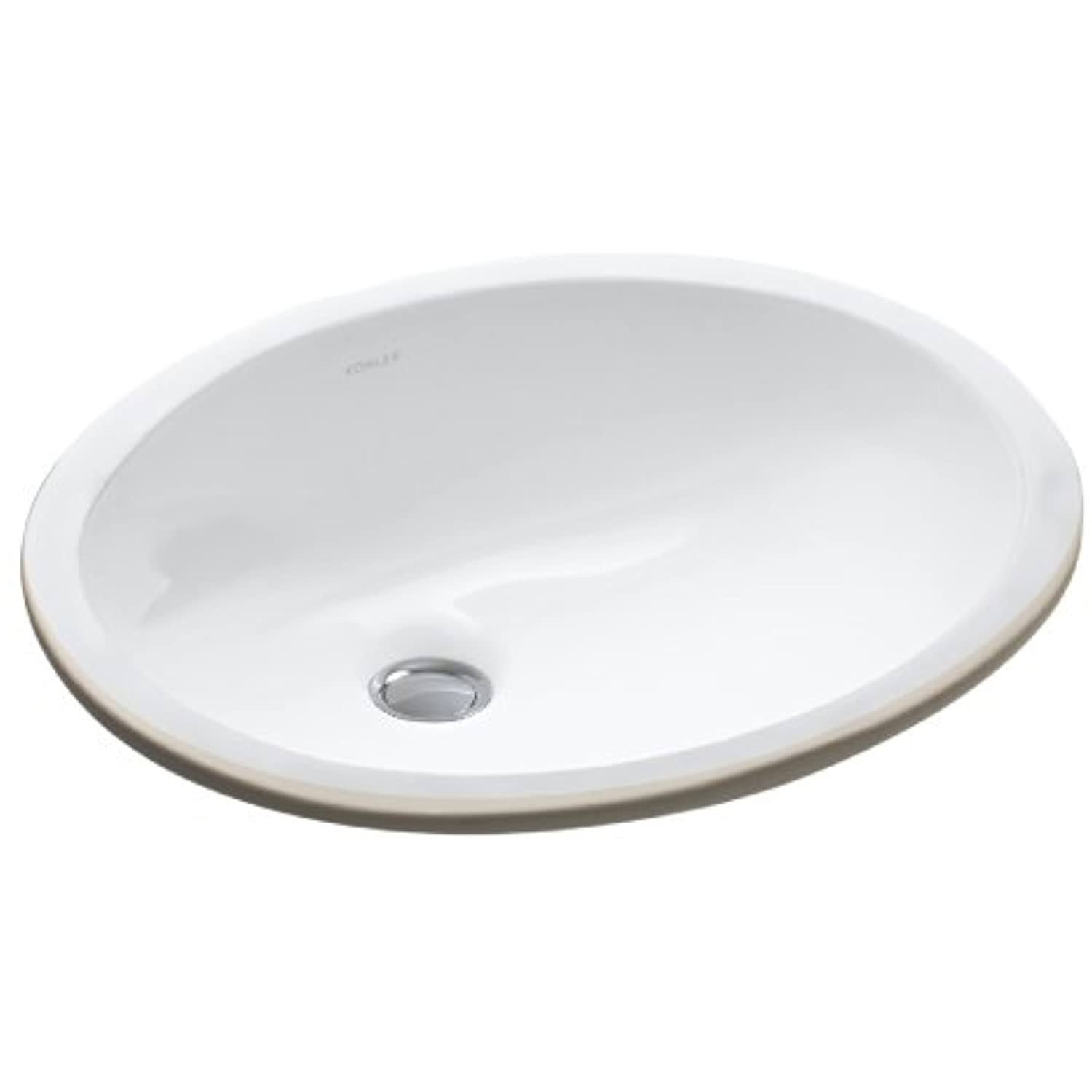 Kohler K-2209-0 Caxton Under-Mount Bathroom Sink White