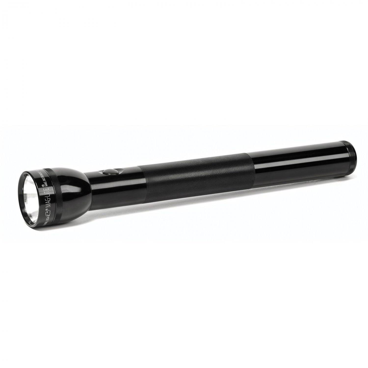 Maglite 4-Cell D Flashlight, Black