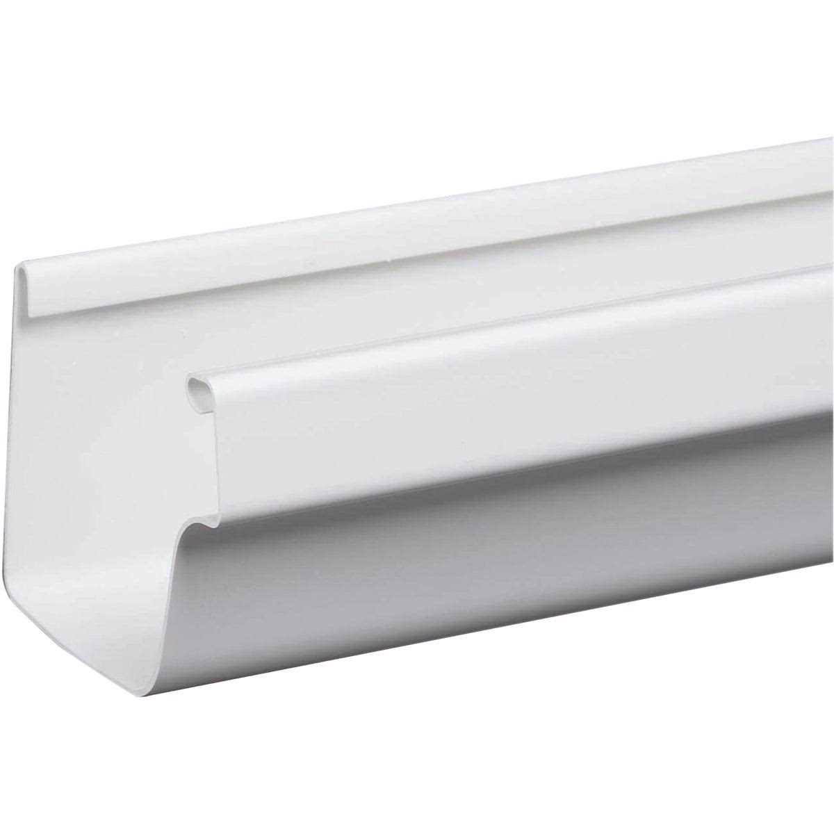 Amerimax 5 in x 10 ft White Vinyl Traditional Gutter