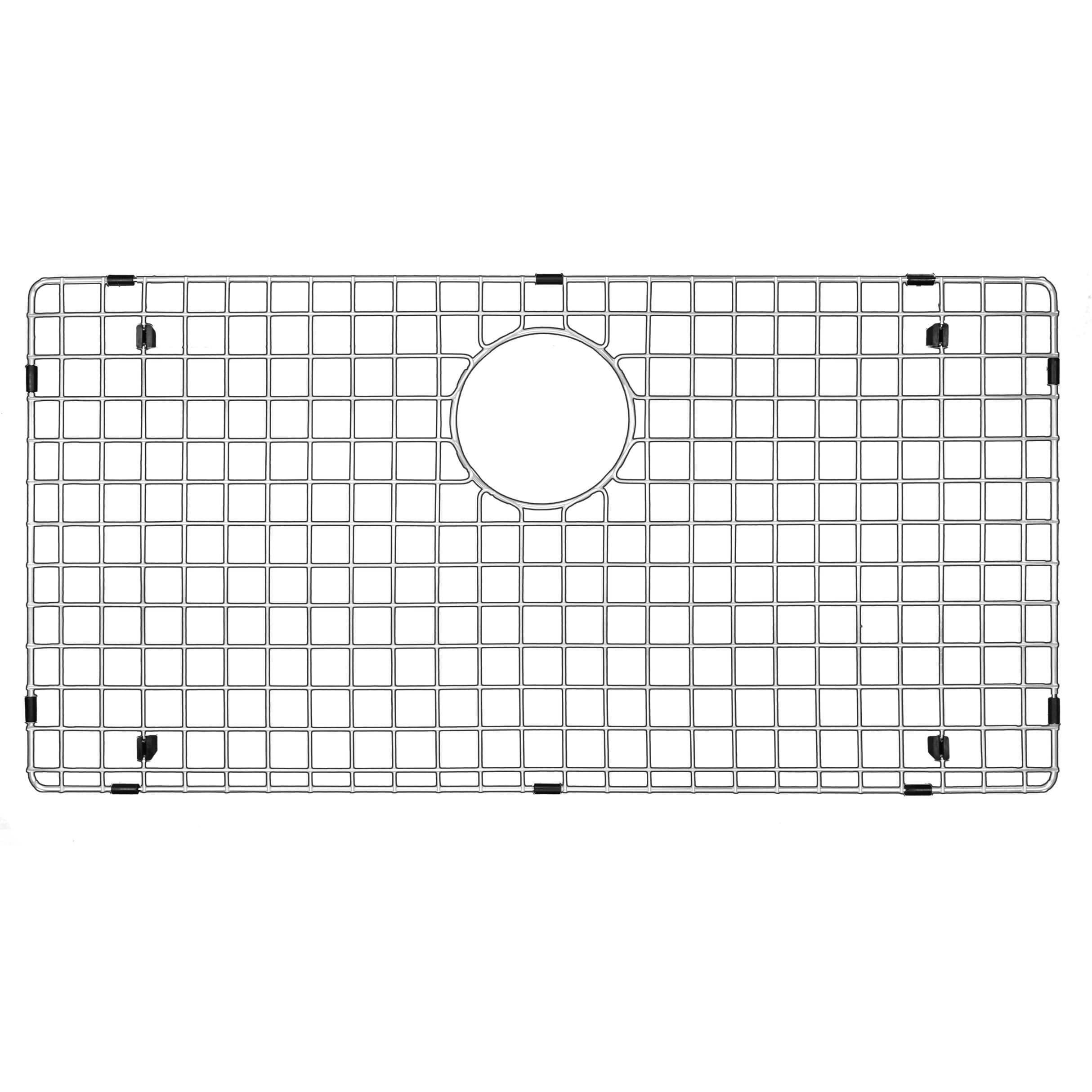 Karran GR-6021 28-1/4 in. x 14-1/4 in. Stainless Steel Bottom Grid Fits QT-812 and QU-812
